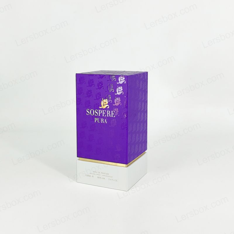 Premium -Starrhöhle mit Goldfolie -Logo und handgefertigtem EVA -Tablett HP006