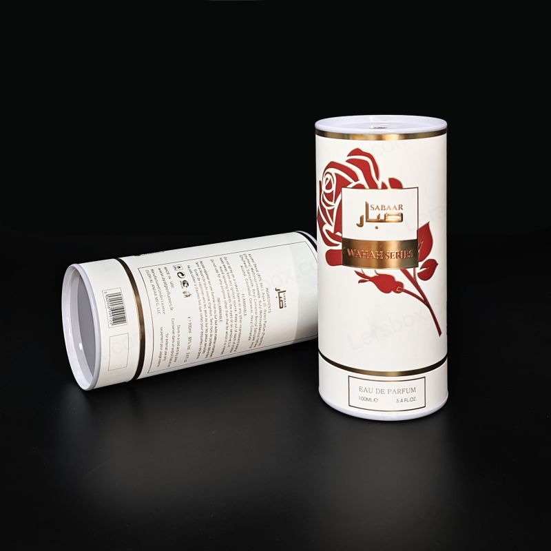 Langlebige Papierrohrkästen mit benutzerdefinierten Designs für die stilvolle Präsentation im Einzelhandel und sichere Versandlösungen ht002