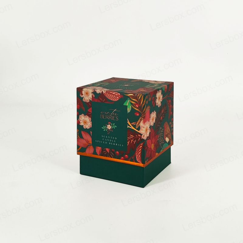 Goldfolie Parfümbox mit EVA -Schaumschale und robustes handgefertigtes Design HP022