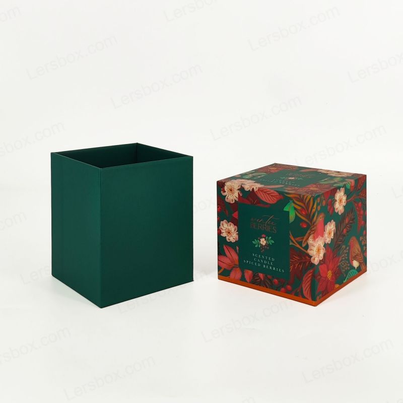 Goldfolie Parfümbox mit EVA -Schaumschale und robustes handgefertigtes Design HP022