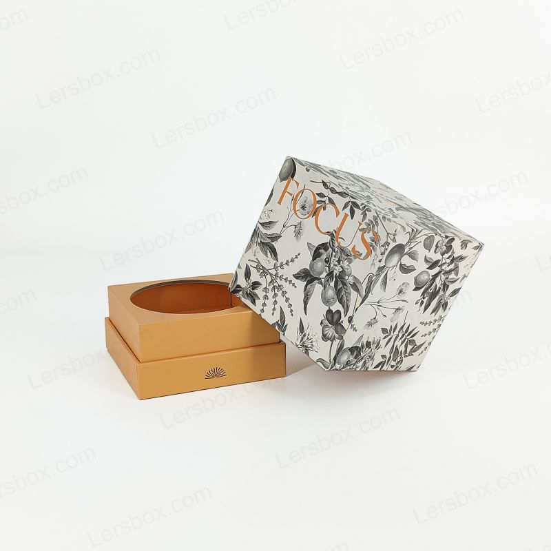 Goldfolie Parfümbox mit EVA -Schaumschale und robustes handgefertigtes Design HP022
