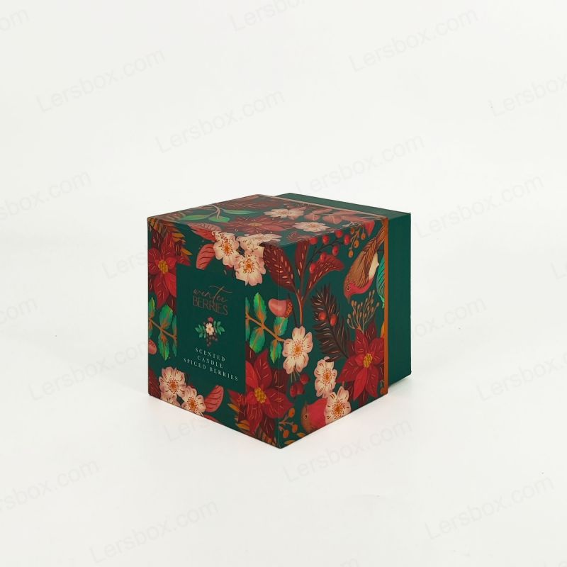 Goldfolie Parfümbox mit EVA -Schaumschale und robustes handgefertigtes Design HP022