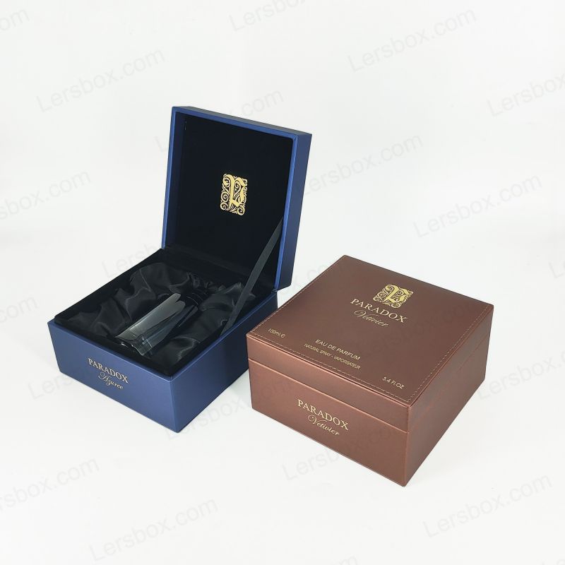 Langlebige und stilvolle PU -Lederboxen mit benutzerdefinierten Designs für Einzelhandel, Geschenk und Lageranforderungen PU002