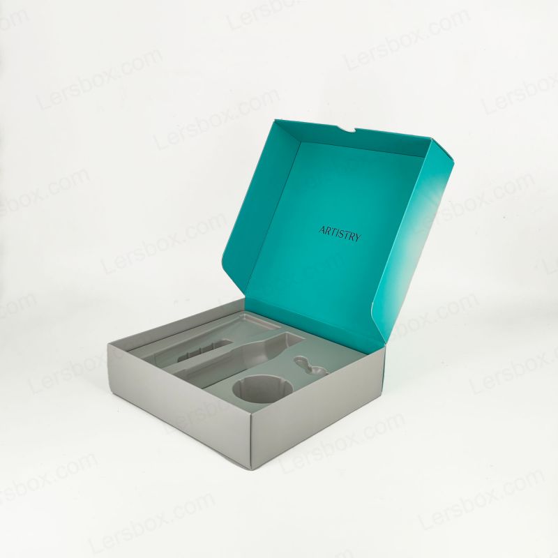 Faltbare Papier -Tuck -Endkästen für effiziente Speicher- und stilvolle Produktverpackungslösungen PTE003