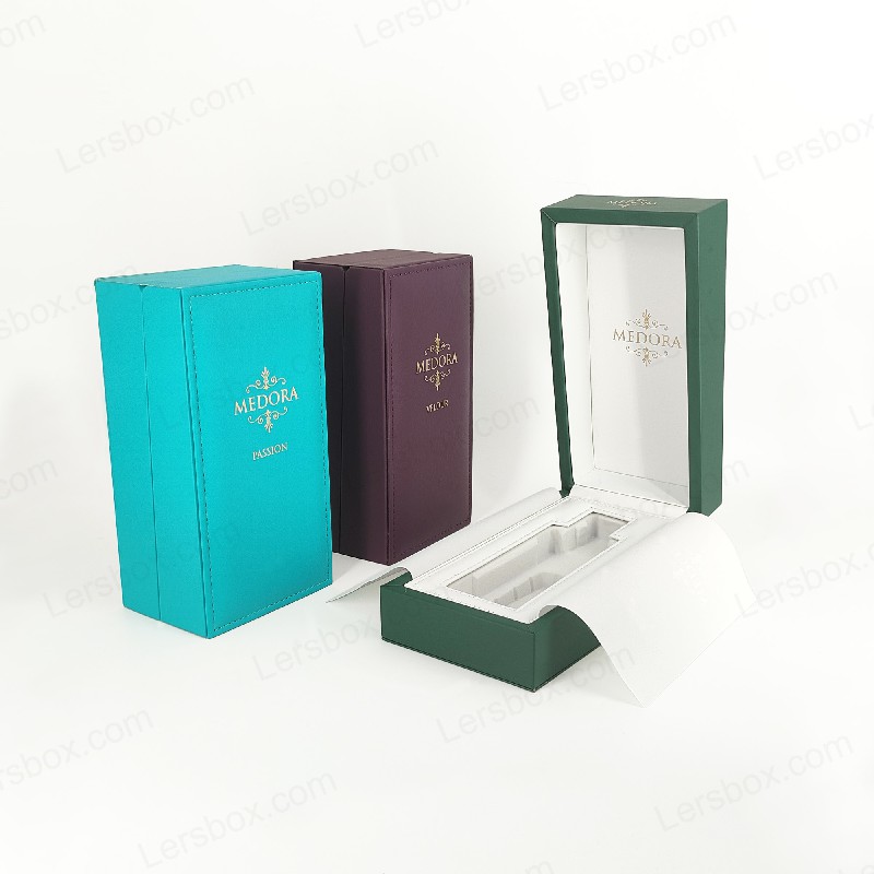 PU -Lederboxen für Luxusverpackungen, perfekt für Geschenke, Einzelhandelsdisplays und Aufbewahrung PU003