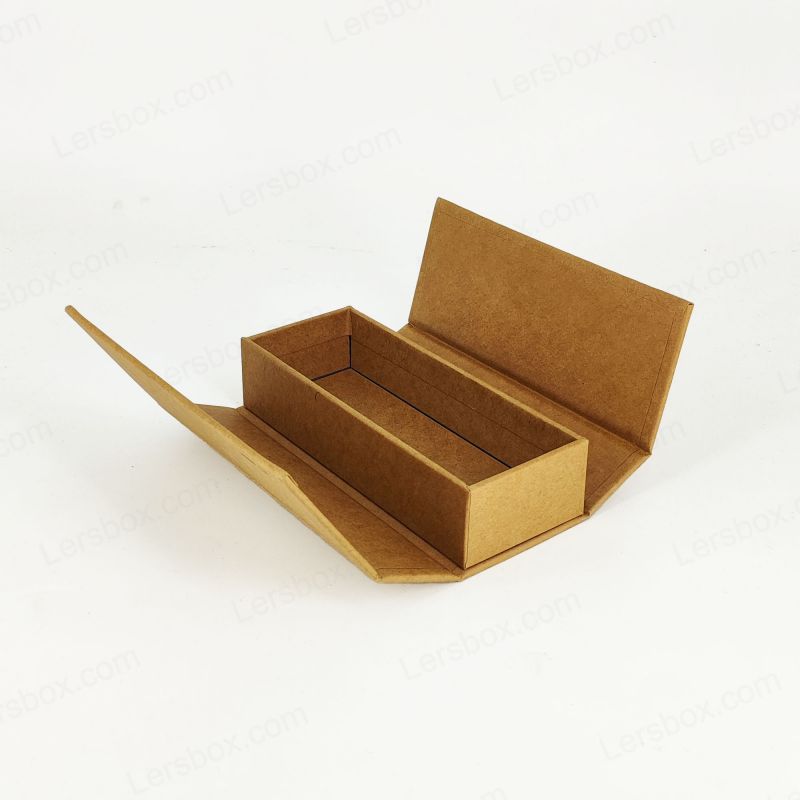 Geprägte Goldfolie Parfüm Geschenkbox mit EVA -Einsatz und starrer Basis HP026