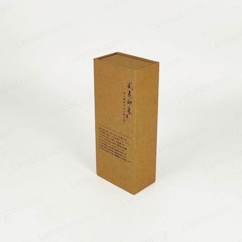 Geprägte Goldfolie Parfüm Geschenkbox mit EVA -Einsatz und starrer Basis HP026