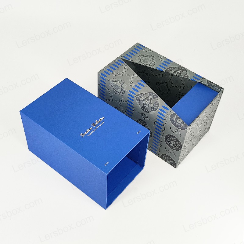 Premium -Goldfolien -Parfümbox mit EVA -Schaumschale und robustem Deckel und Basisdesign HP029