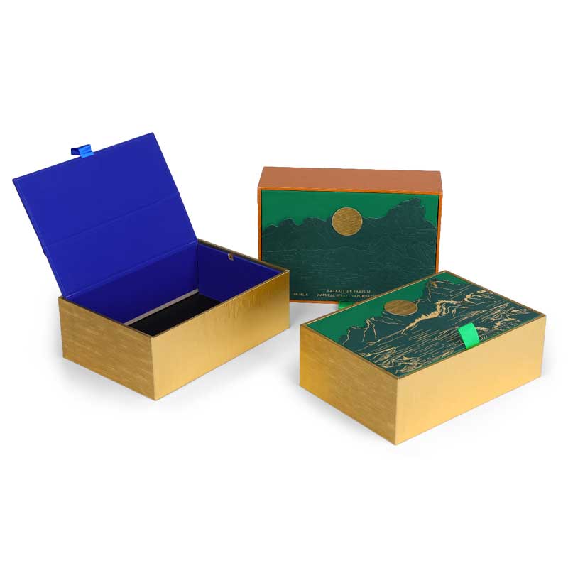 Klappe-Flip-Top-Landschafts-Geschenkbox