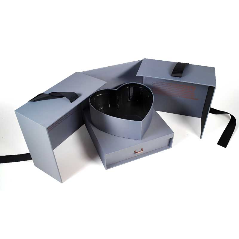 Doppel -Tür -Design Adlige Bogen Geschenkbox