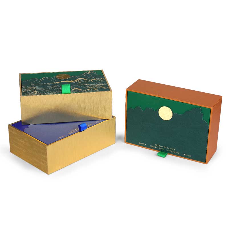 Klappe-Flip-Top-Landschafts-Geschenkbox