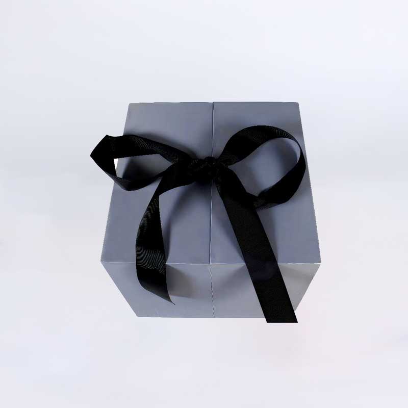 Doppel -Tür -Design Adlige Bogen Geschenkbox