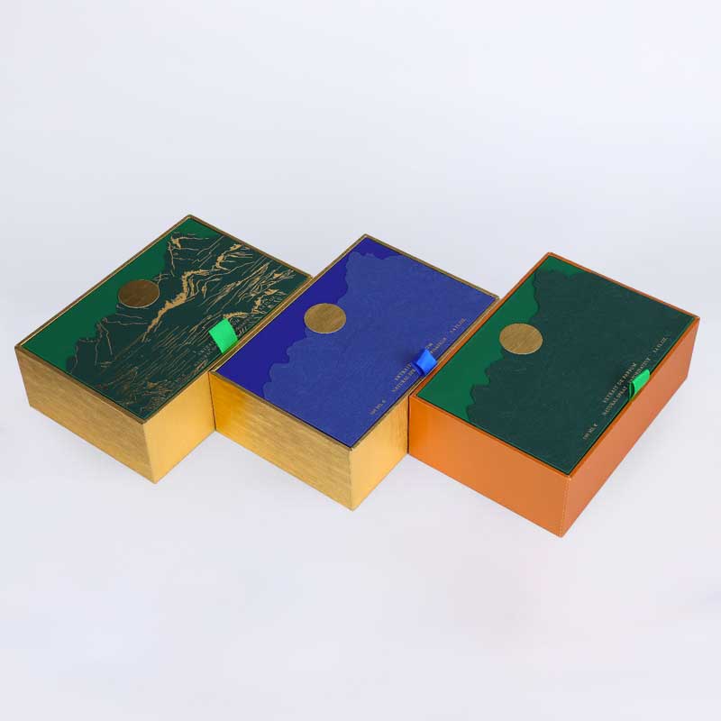 Klappe-Flip-Top-Landschafts-Geschenkbox