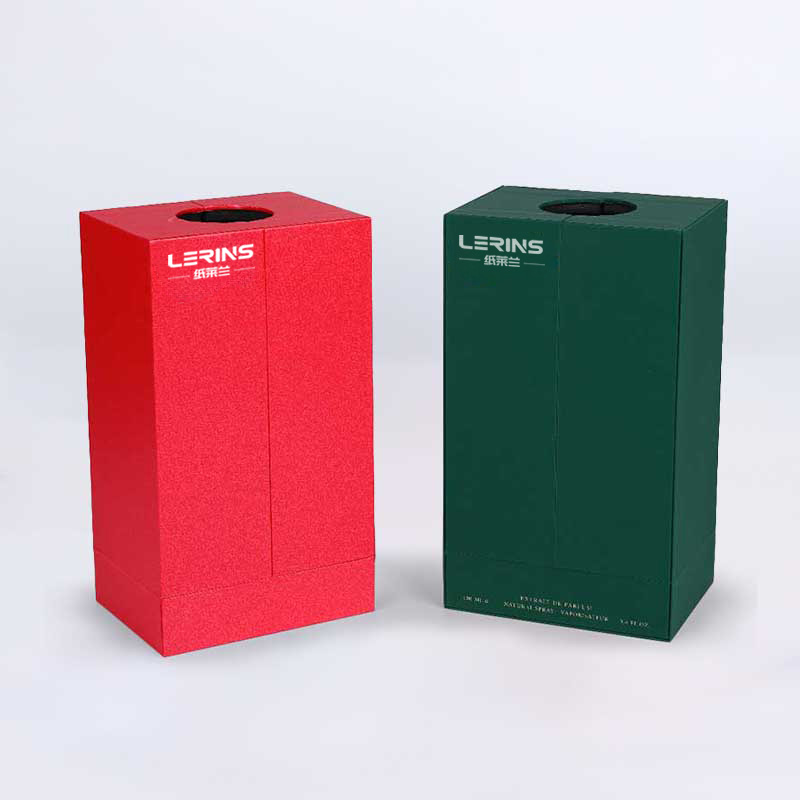 120GSM Soft-Touch-Papierheben-Parfümbox