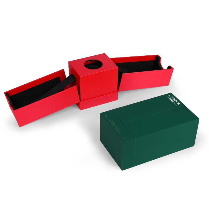 120GSM Soft-Touch-Papierheben-Parfümbox